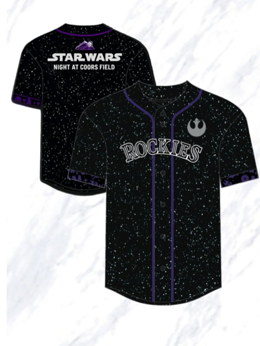 SEALED! Rockies Star Wars Jersey